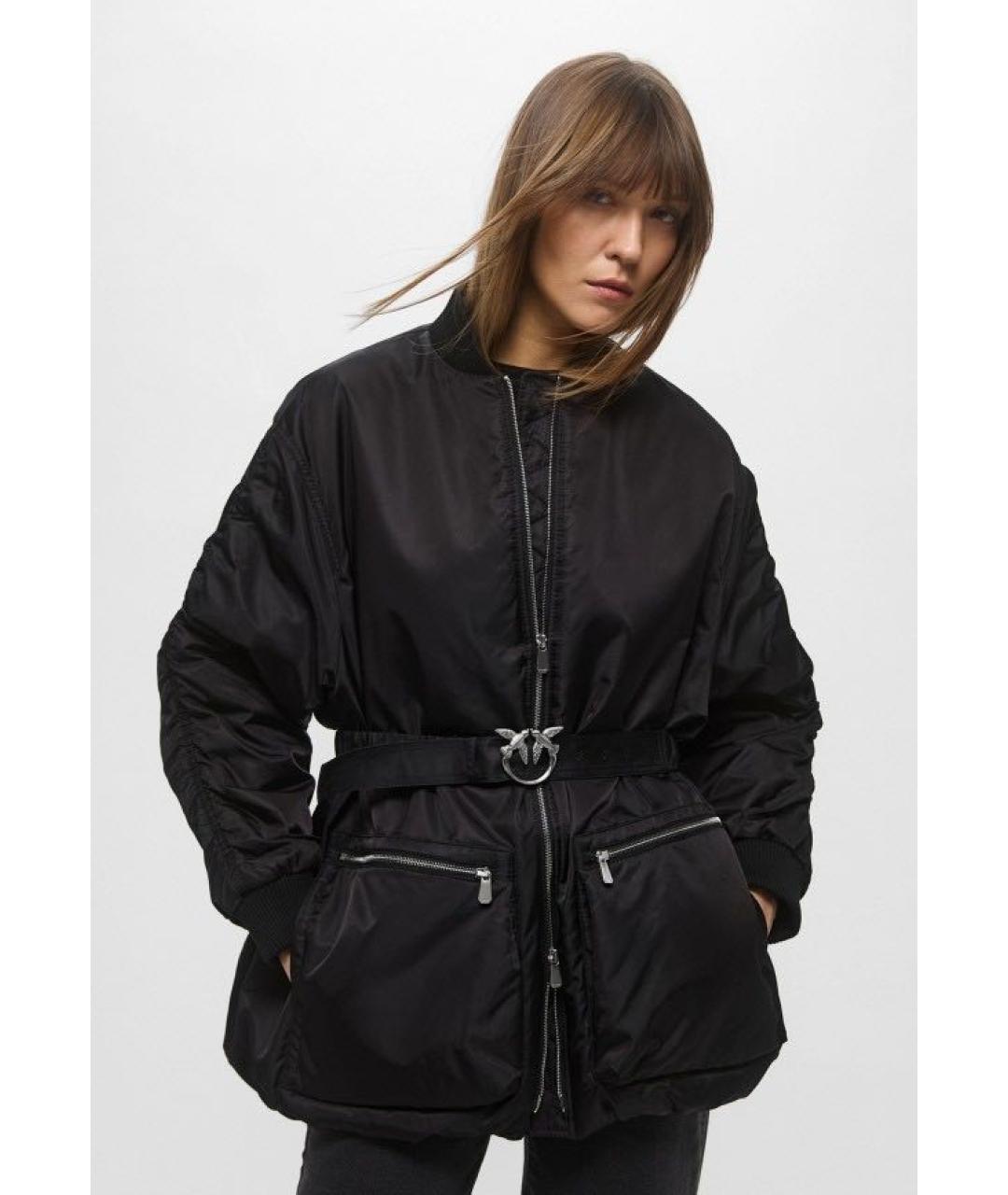 PINKO Черная куртка, фото 5