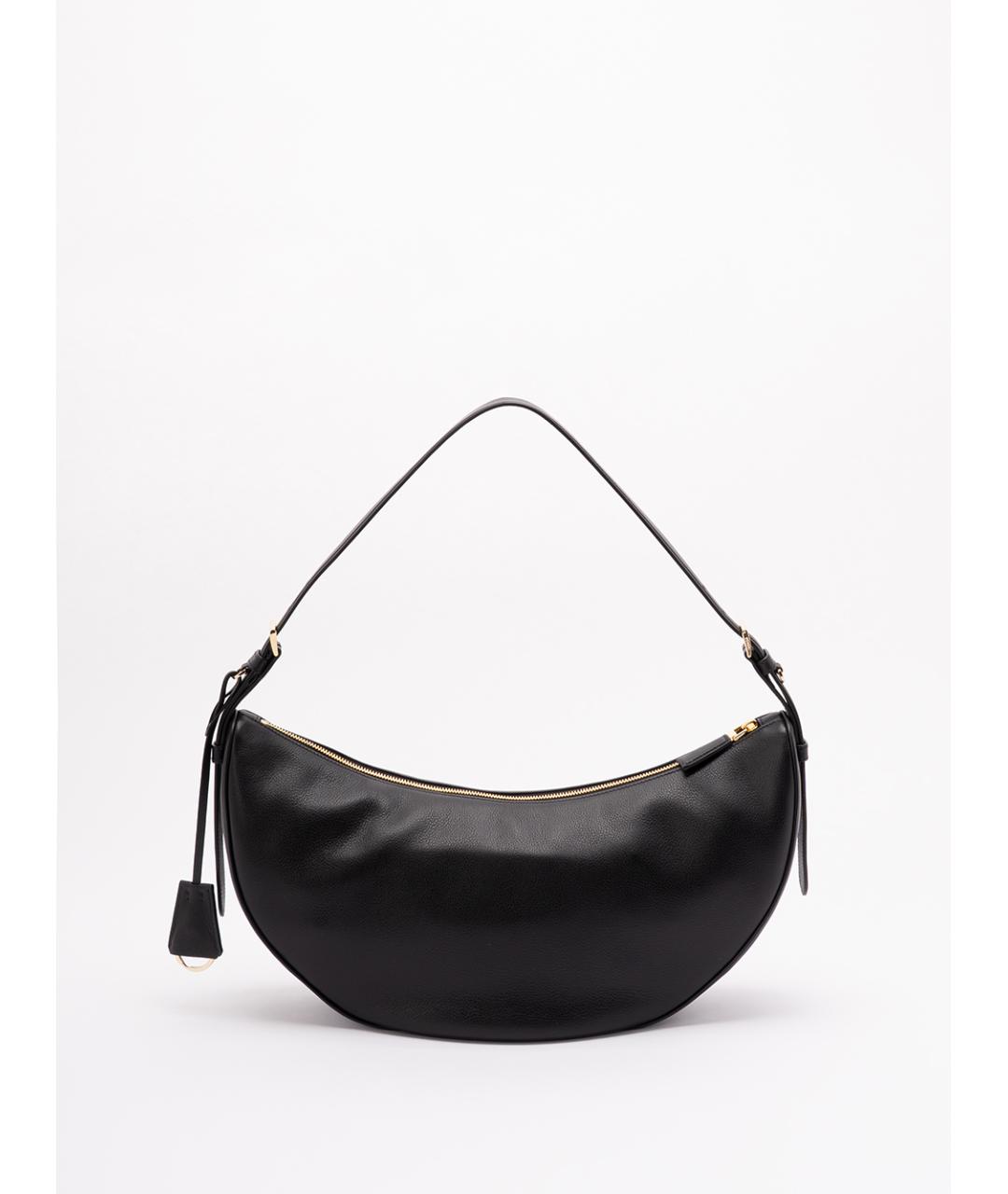 PRADA Черная кожаная сумка через плечо, фото 2