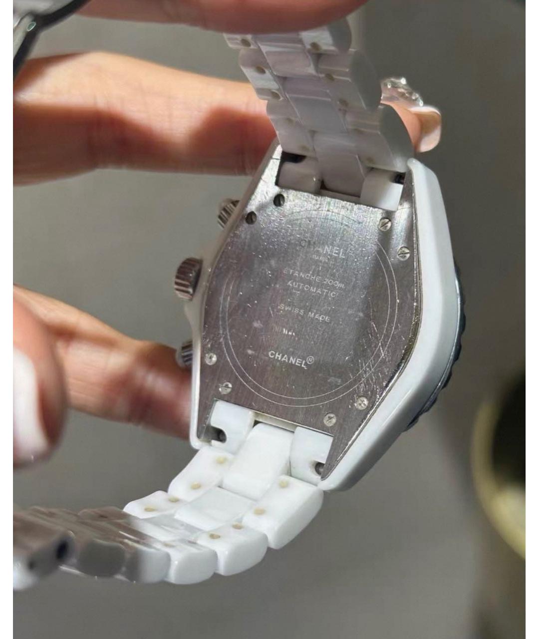 CHANEL Белые часы, фото 3