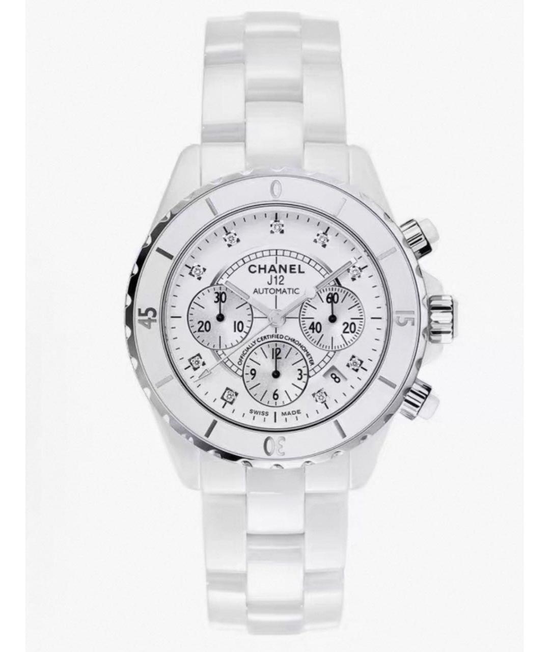 CHANEL Белые часы, фото 6