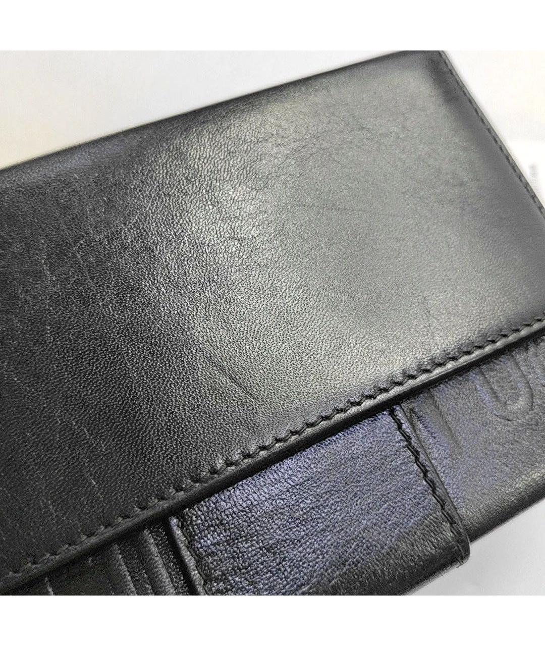 CHRISTIAN DIOR Черная кожаная сумка через плечо, фото 7