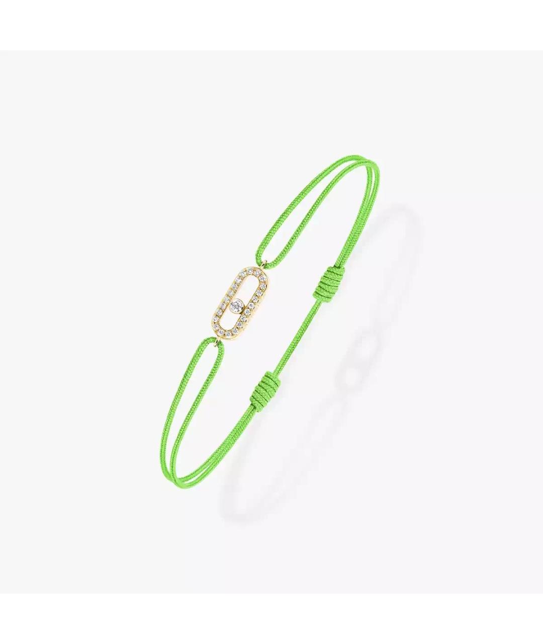 MESSIKA Салатовый браслет из желтого золота, фото 3