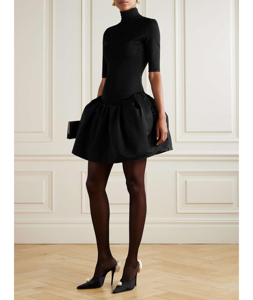MAGDA BUTRYM Черное коктейльное платье, фото 6
