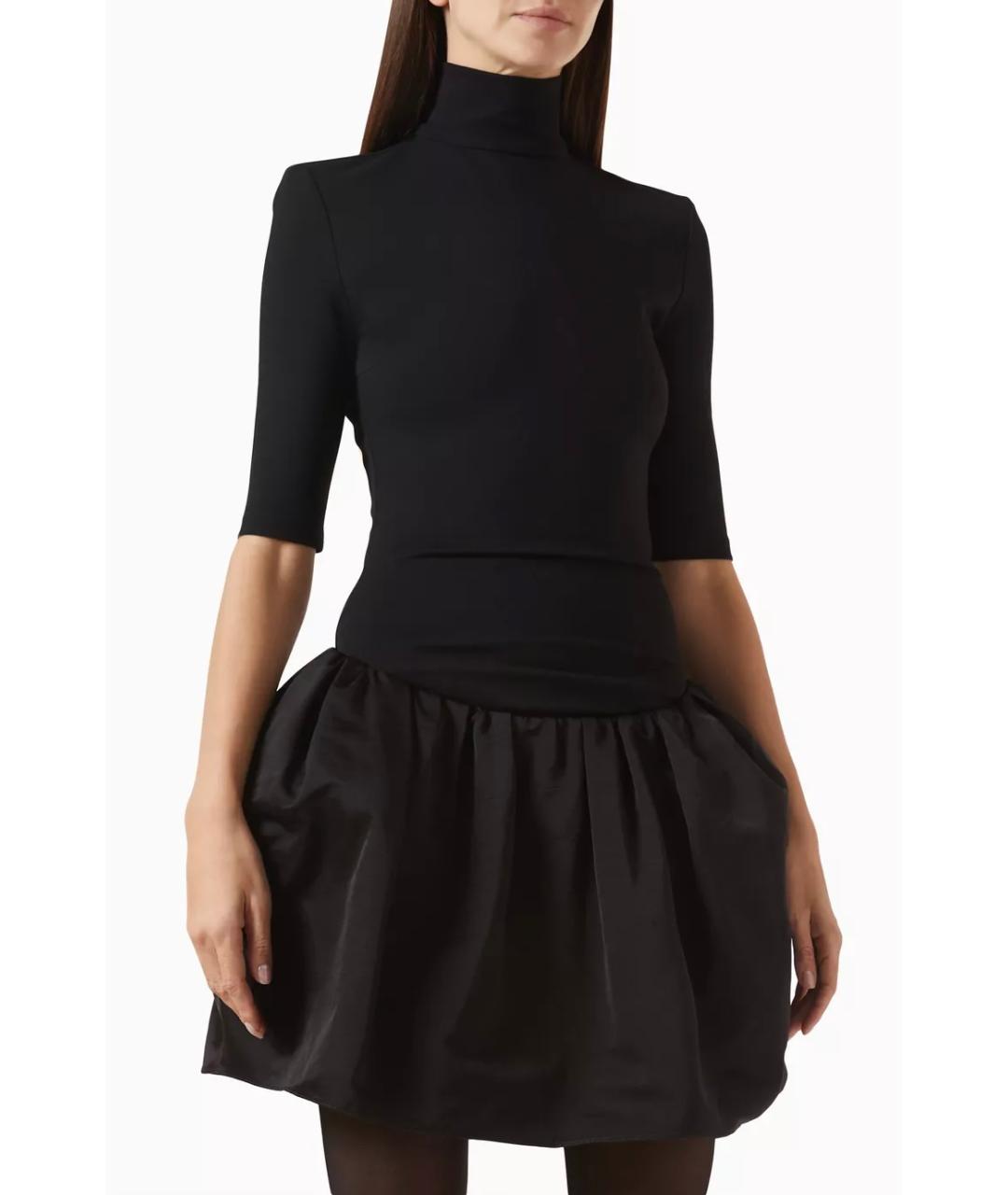 MAGDA BUTRYM Черное коктейльное платье, фото 3