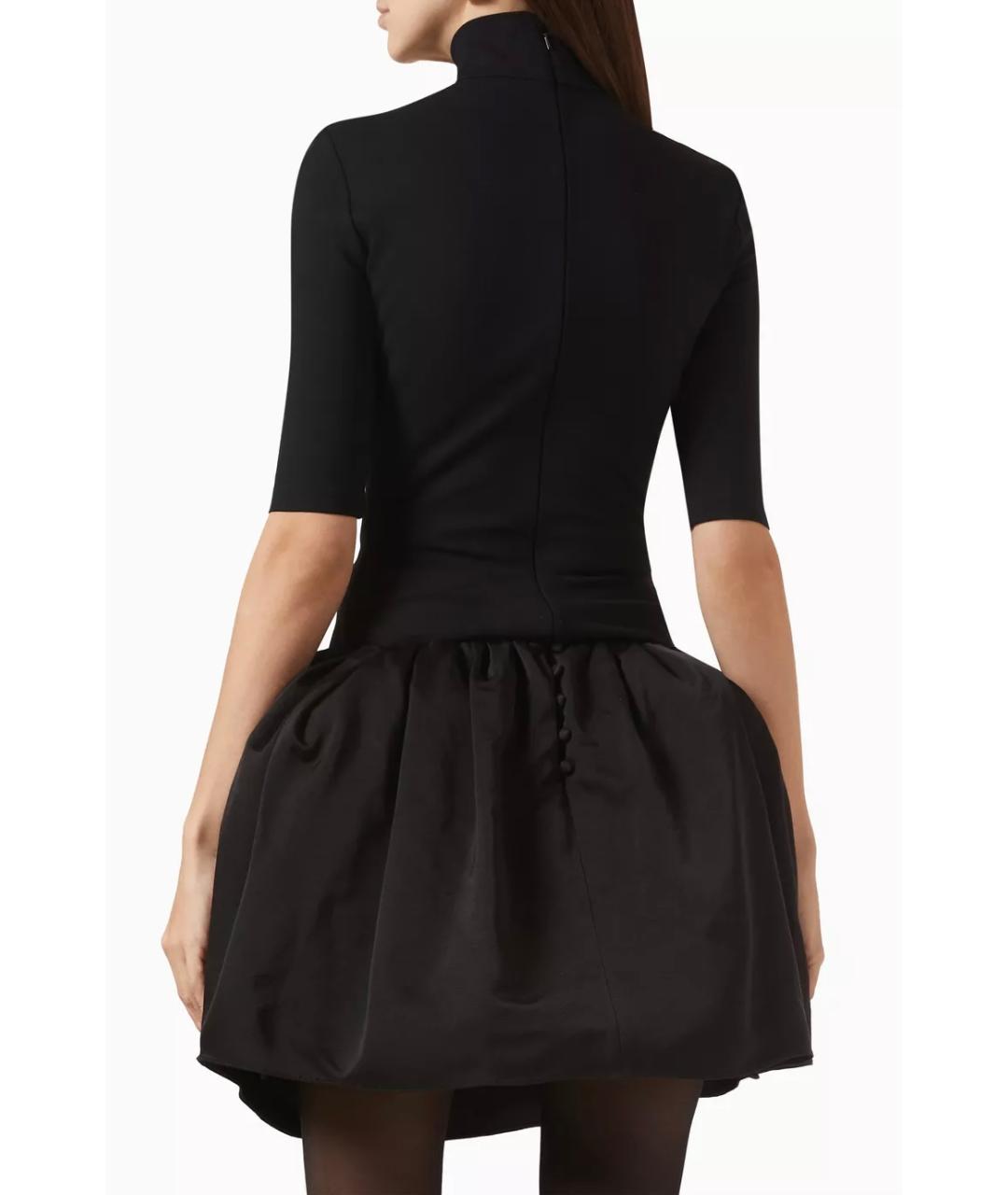 MAGDA BUTRYM Черное коктейльное платье, фото 4