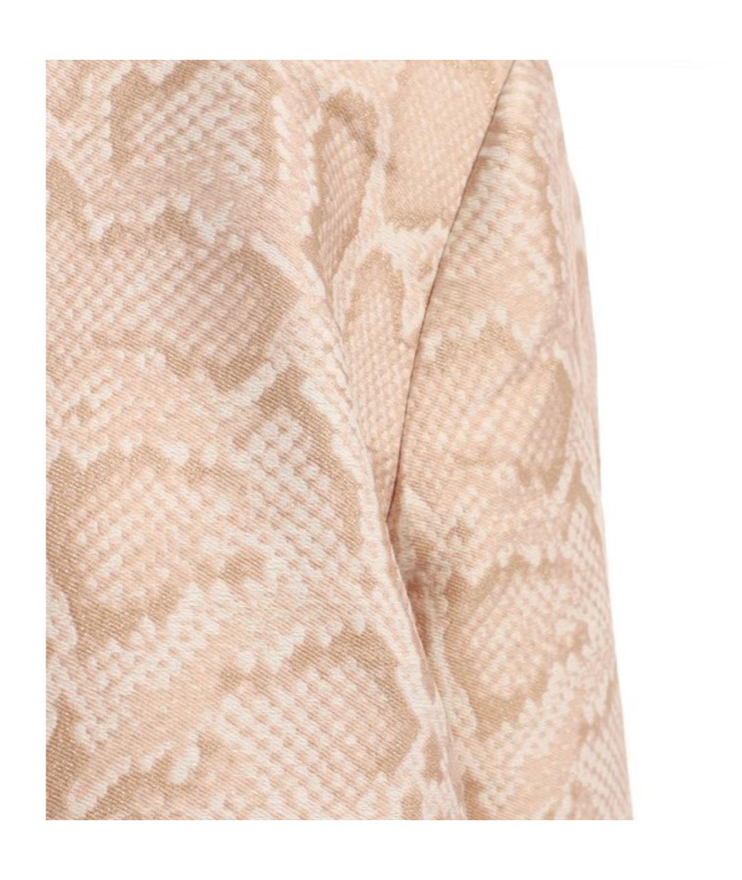 STELLA MCCARTNEY Коралловое полиэстеровое повседневное платье, фото 3