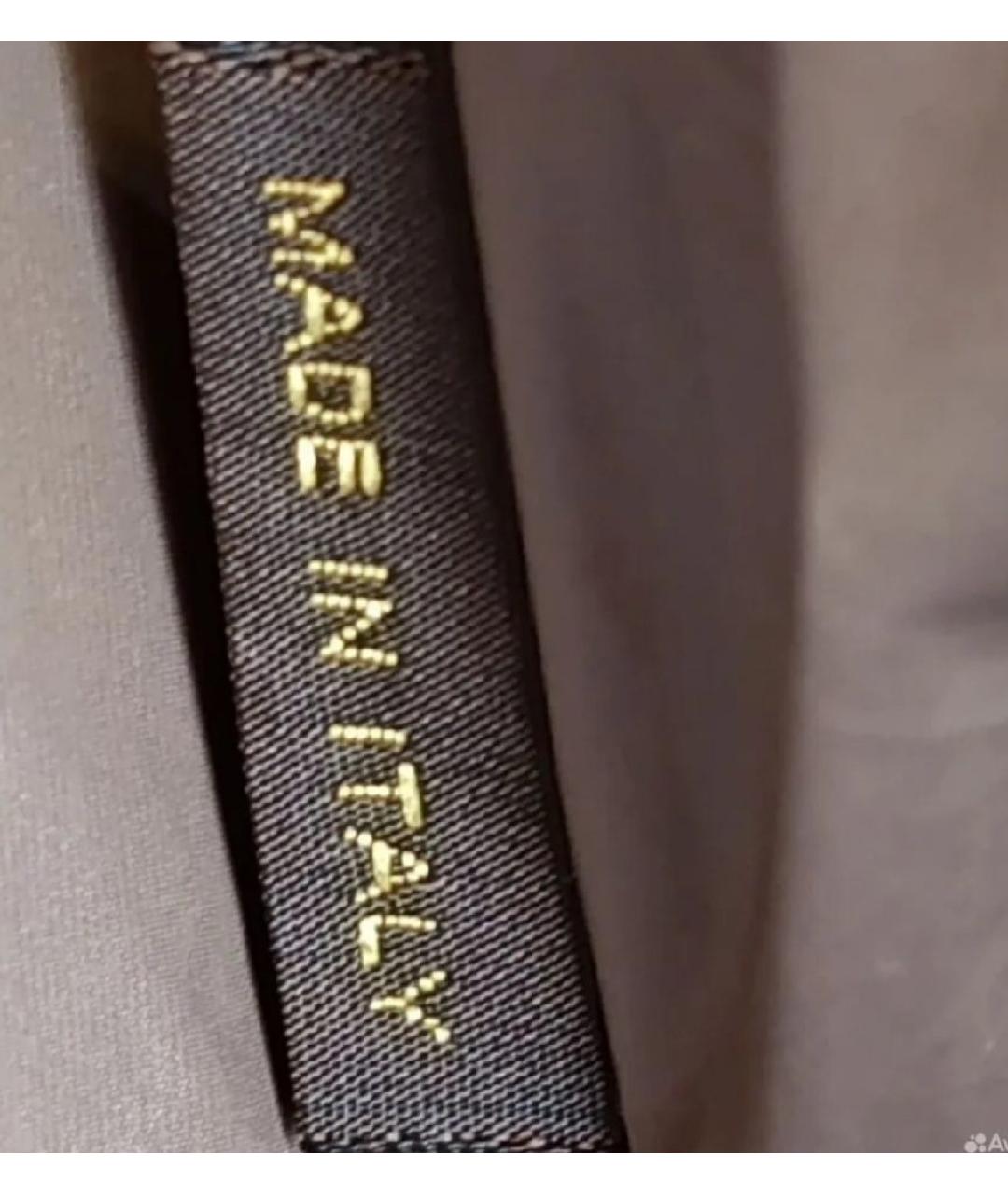 LOUIS VUITTON Коричневая полиамидовая куртка, фото 6