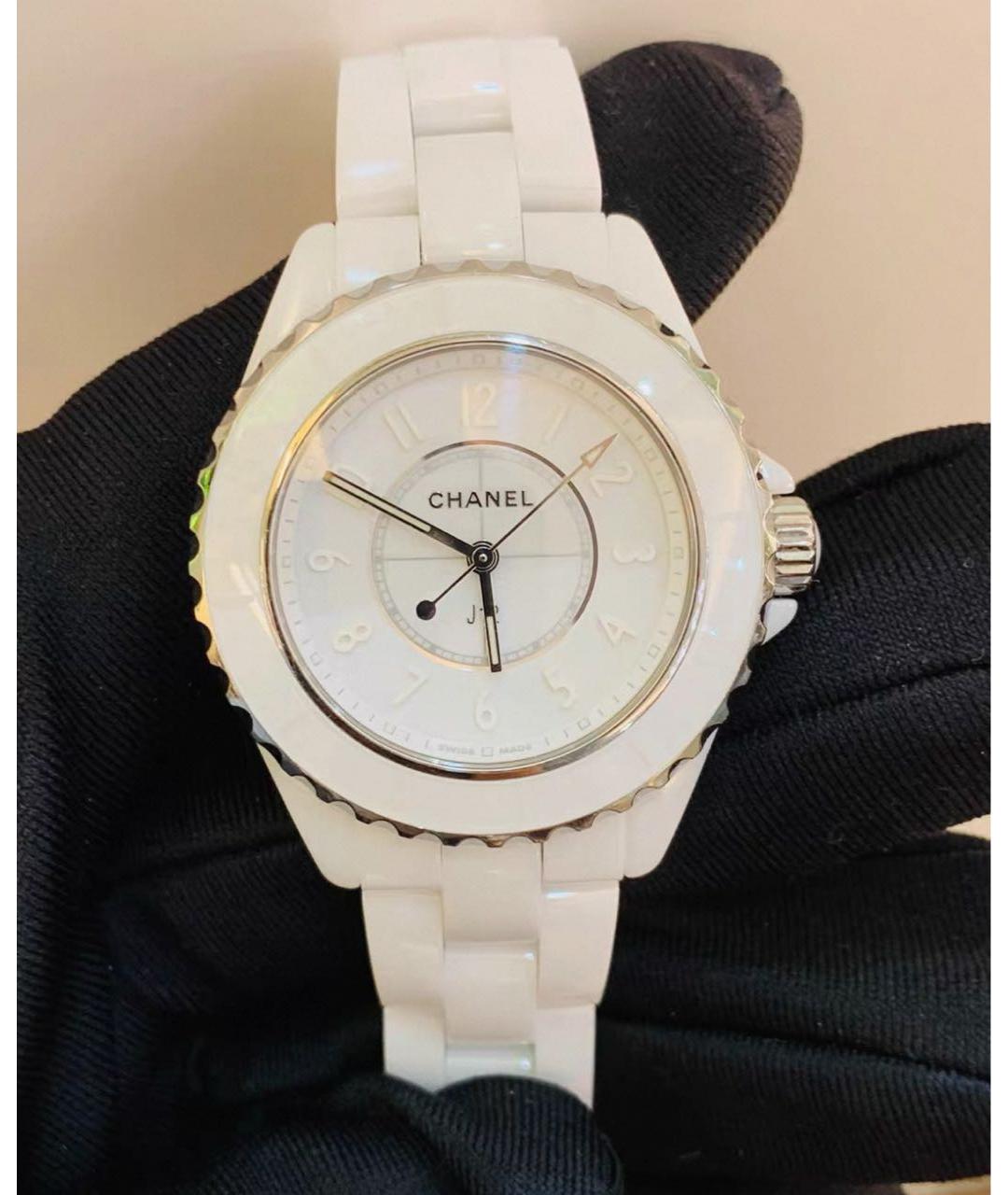 CHANEL Белые часы, фото 6