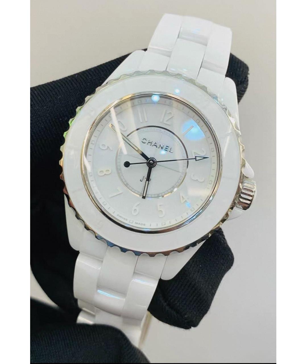 CHANEL Белые часы, фото 3