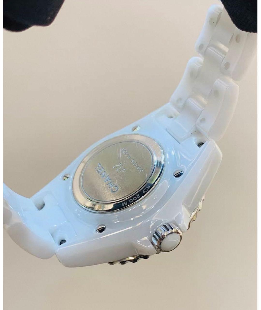 CHANEL Белые часы, фото 5