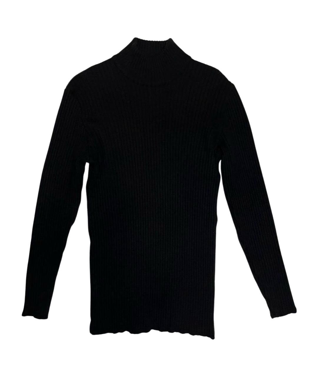 ESCADA Черная шерстяная водолазка, фото 1