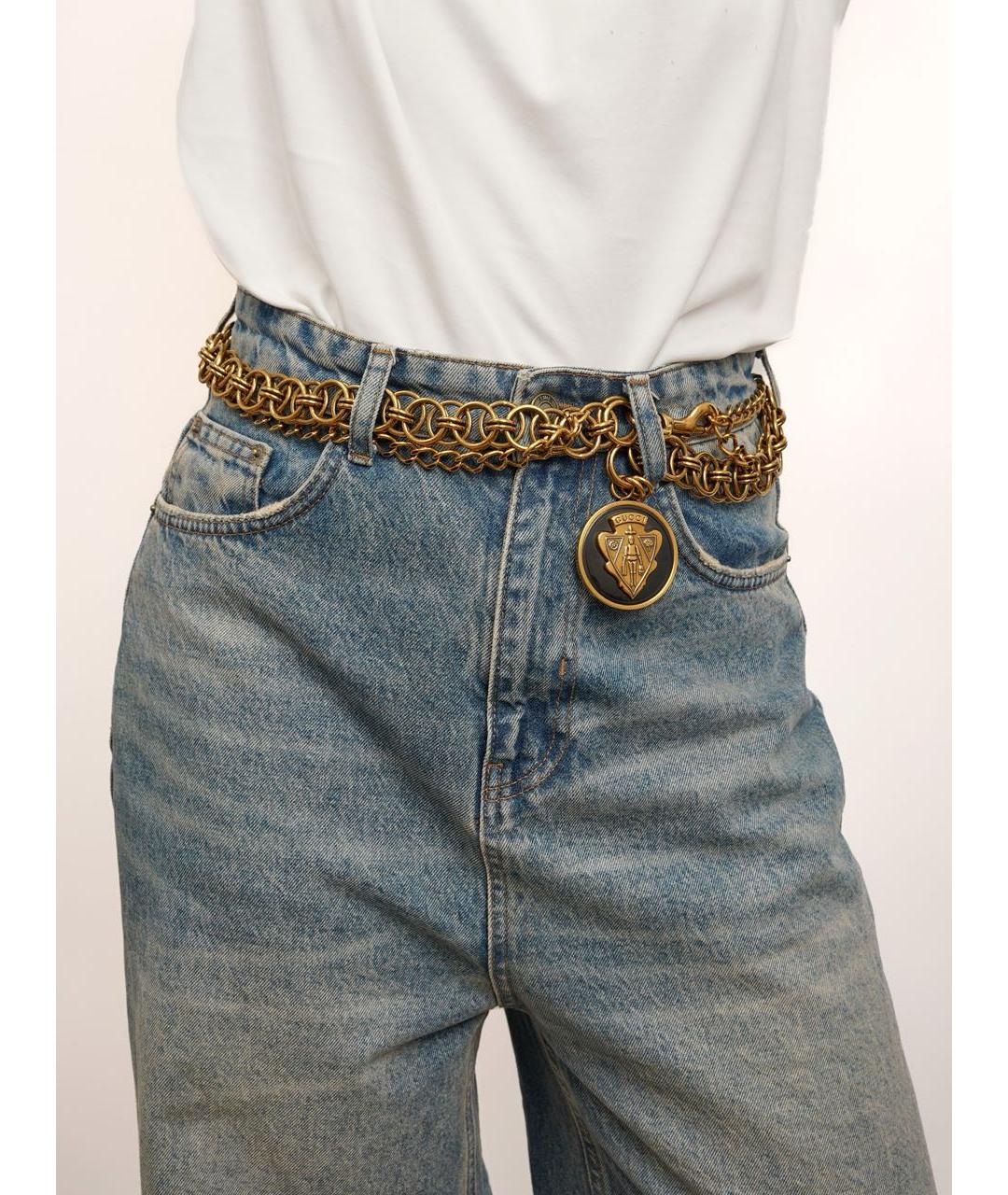 GUCCI Золотой ремень, фото 2