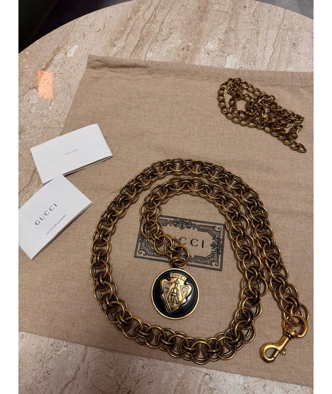 GUCCI Золотой ремень, фото 7