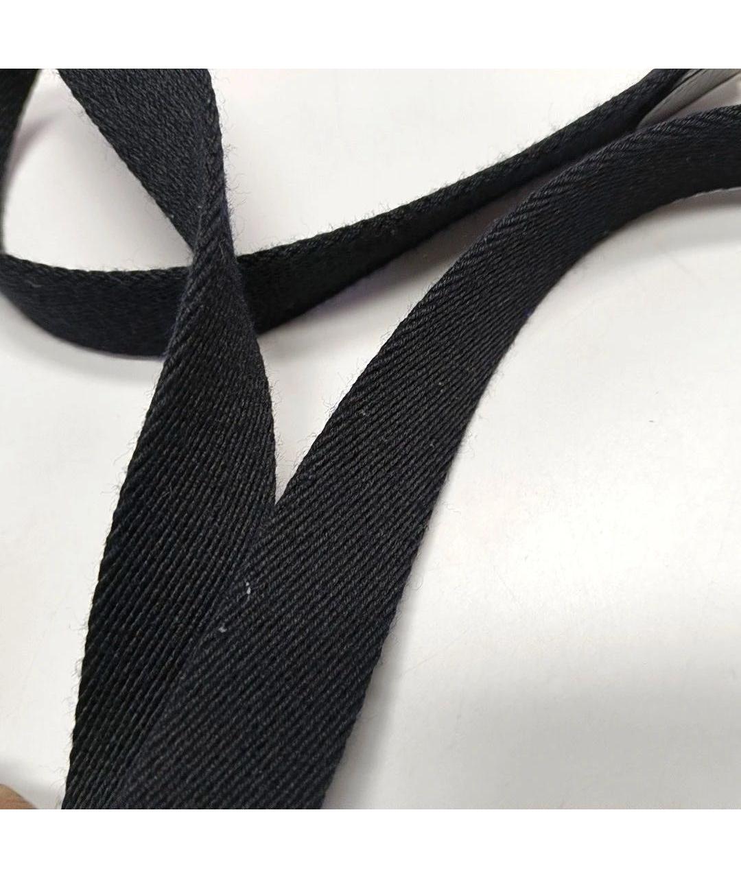 HERMES Черная кожаная сумка через плечо, фото 7