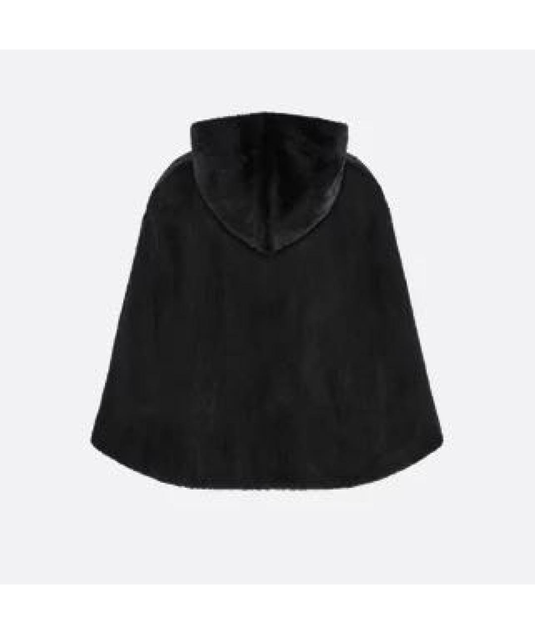 CHRISTIAN DIOR Черная меховая шуба, фото 2