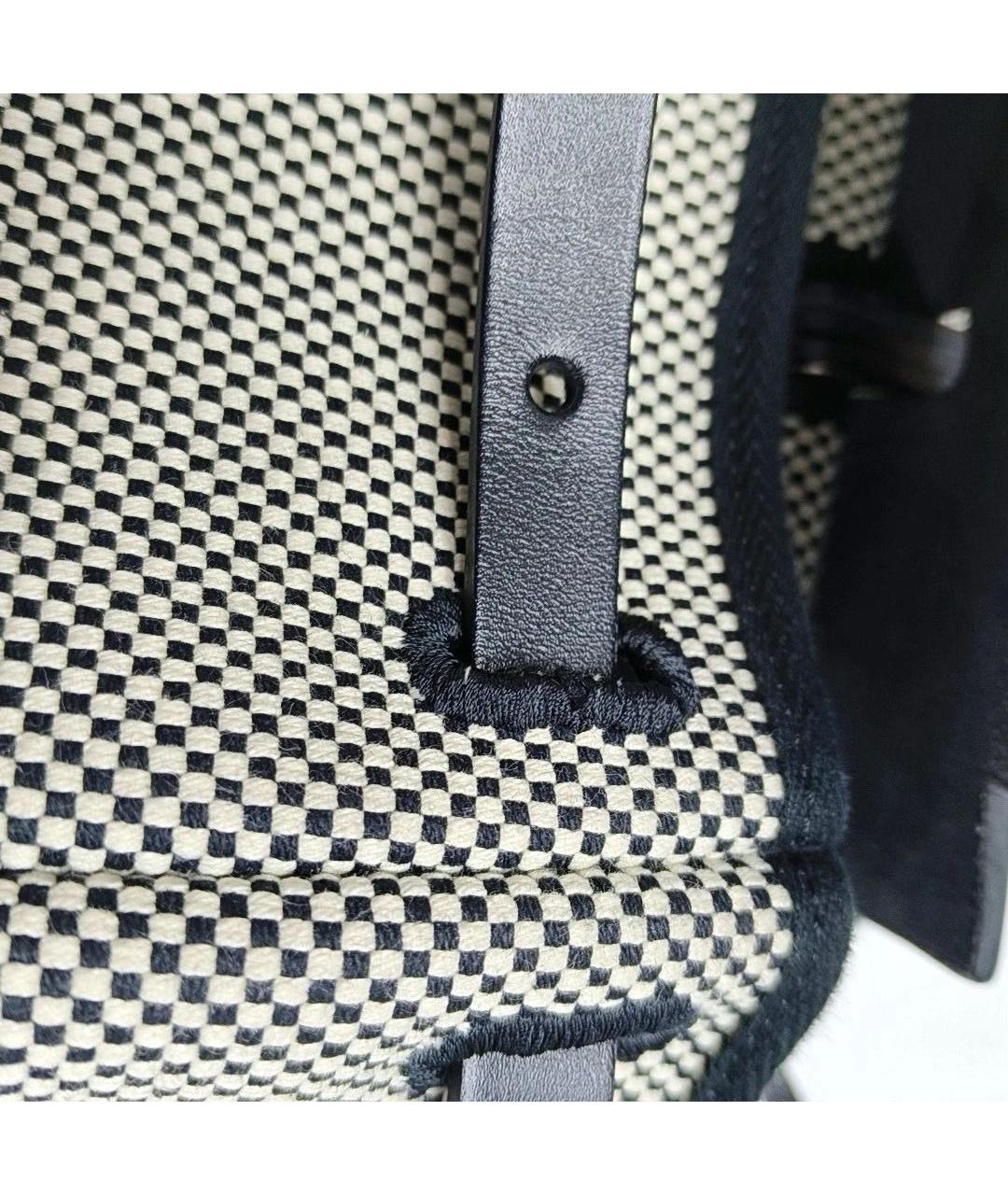 HERMES Серая кожаная сумка с короткими ручками, фото 8