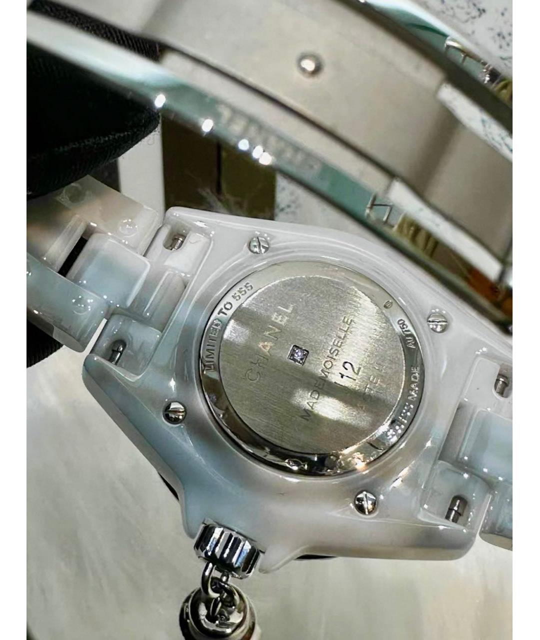 CHANEL Белые часы, фото 5