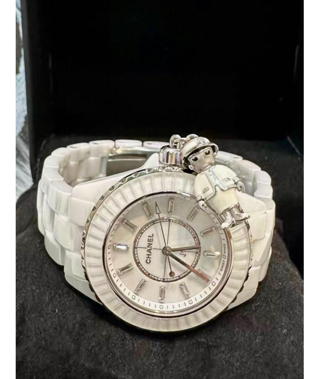 CHANEL Белые часы, фото 3