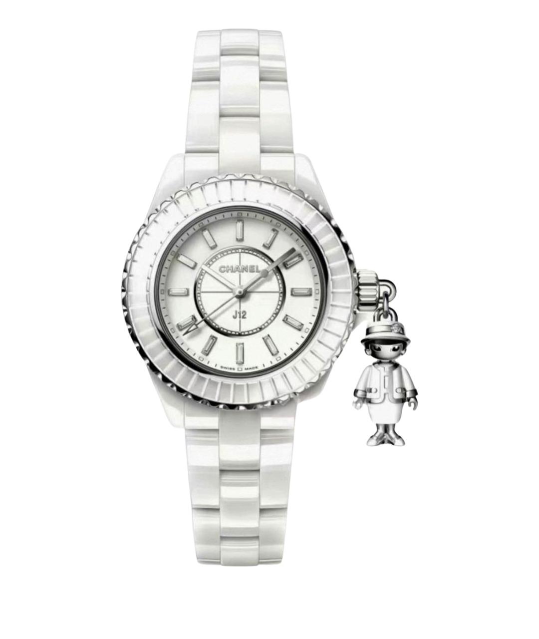 CHANEL Белые часы, фото 1
