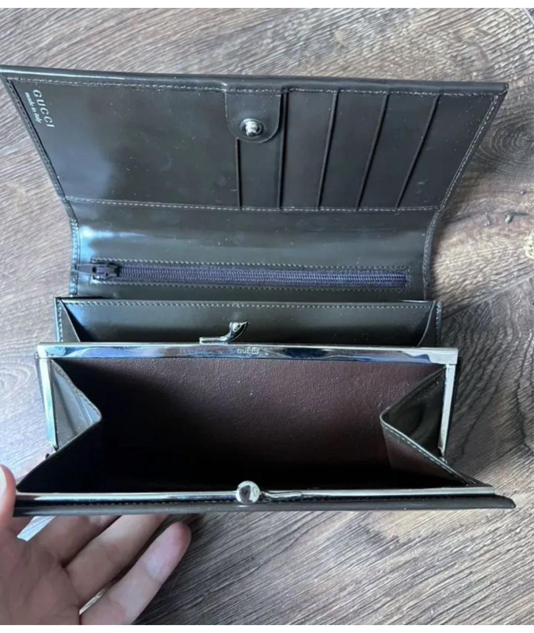 GUCCI Антрацитовая сумка через плечо, фото 6