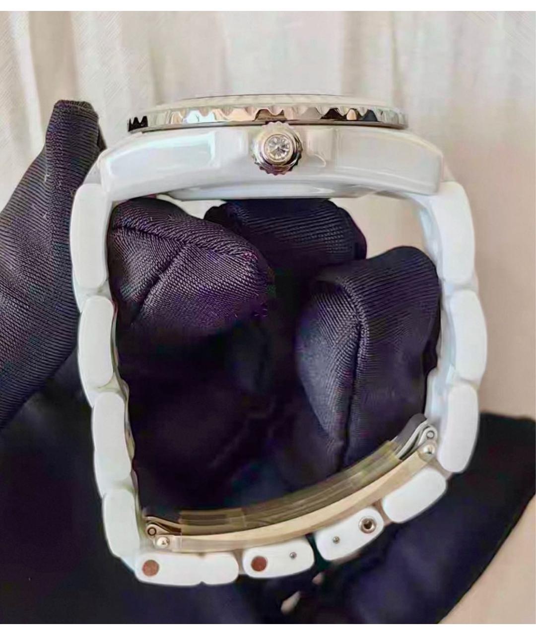 CHANEL Белые часы, фото 4