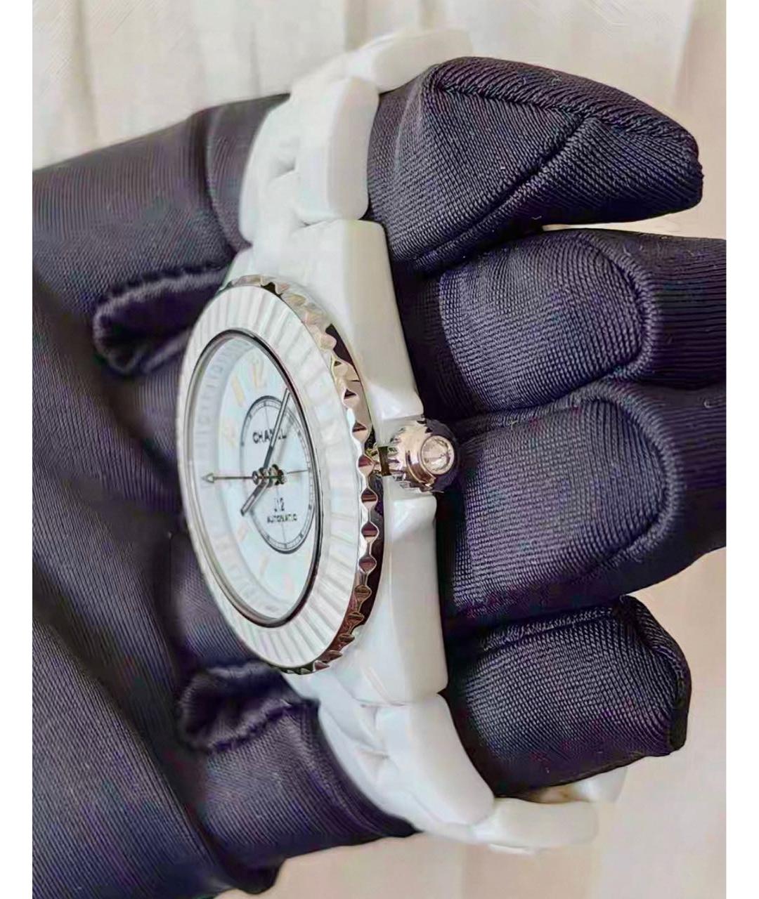 CHANEL Белые часы, фото 3