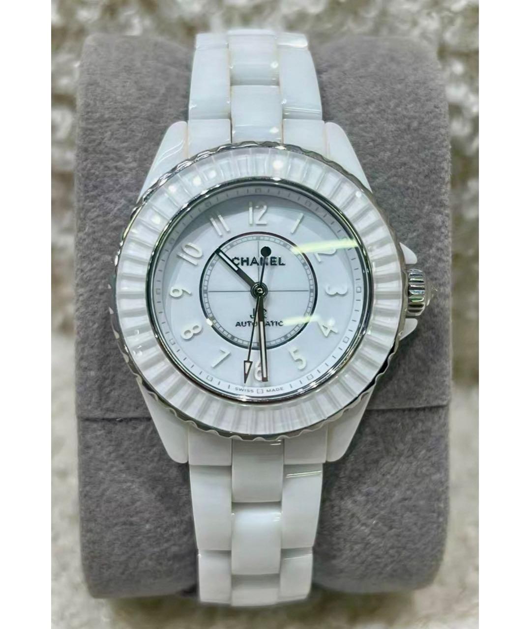 CHANEL Белые часы, фото 2