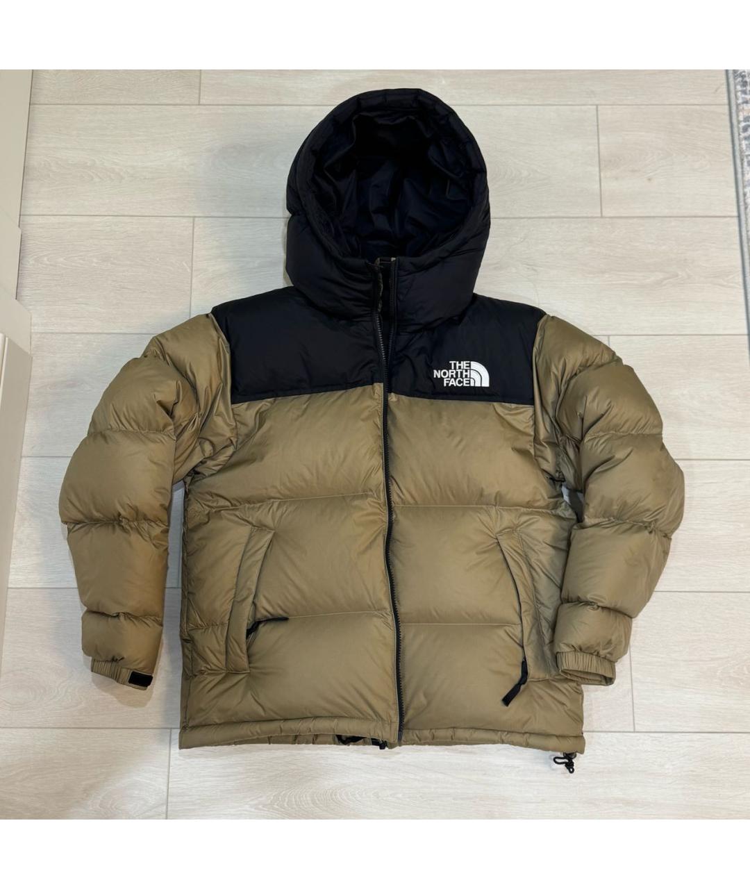 THE NORTH FACE Коричневый полиэстеровый пуховик, фото 9