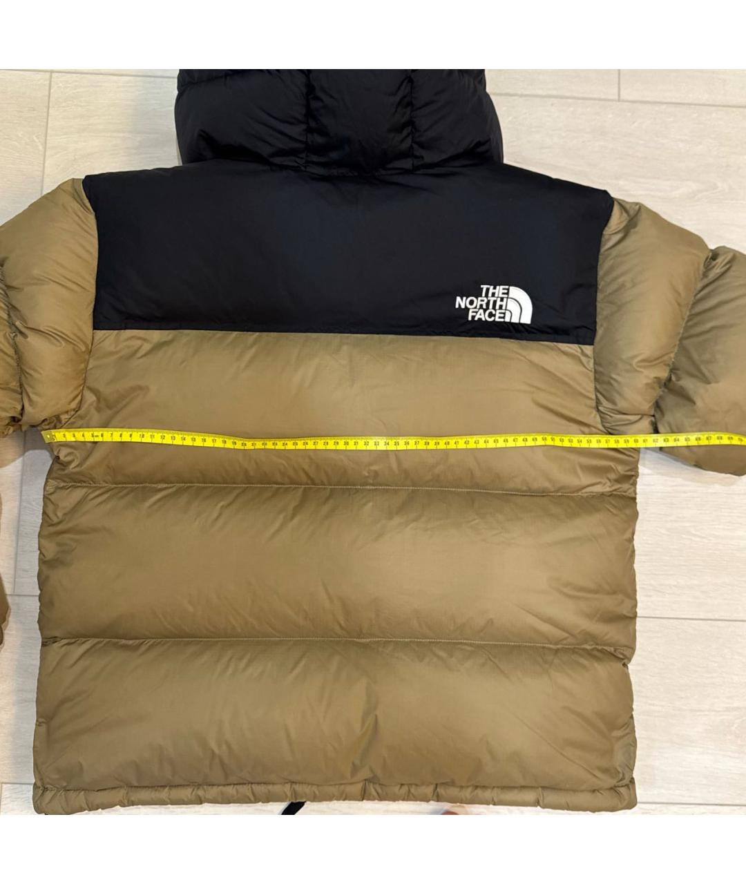 THE NORTH FACE Коричневый полиэстеровый пуховик, фото 7