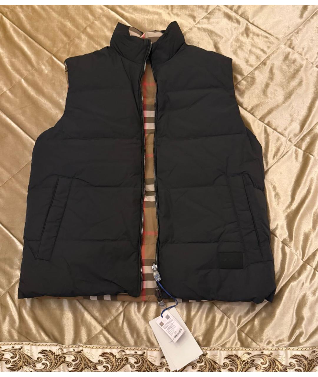 BURBERRY Коричневый жилет, фото 3