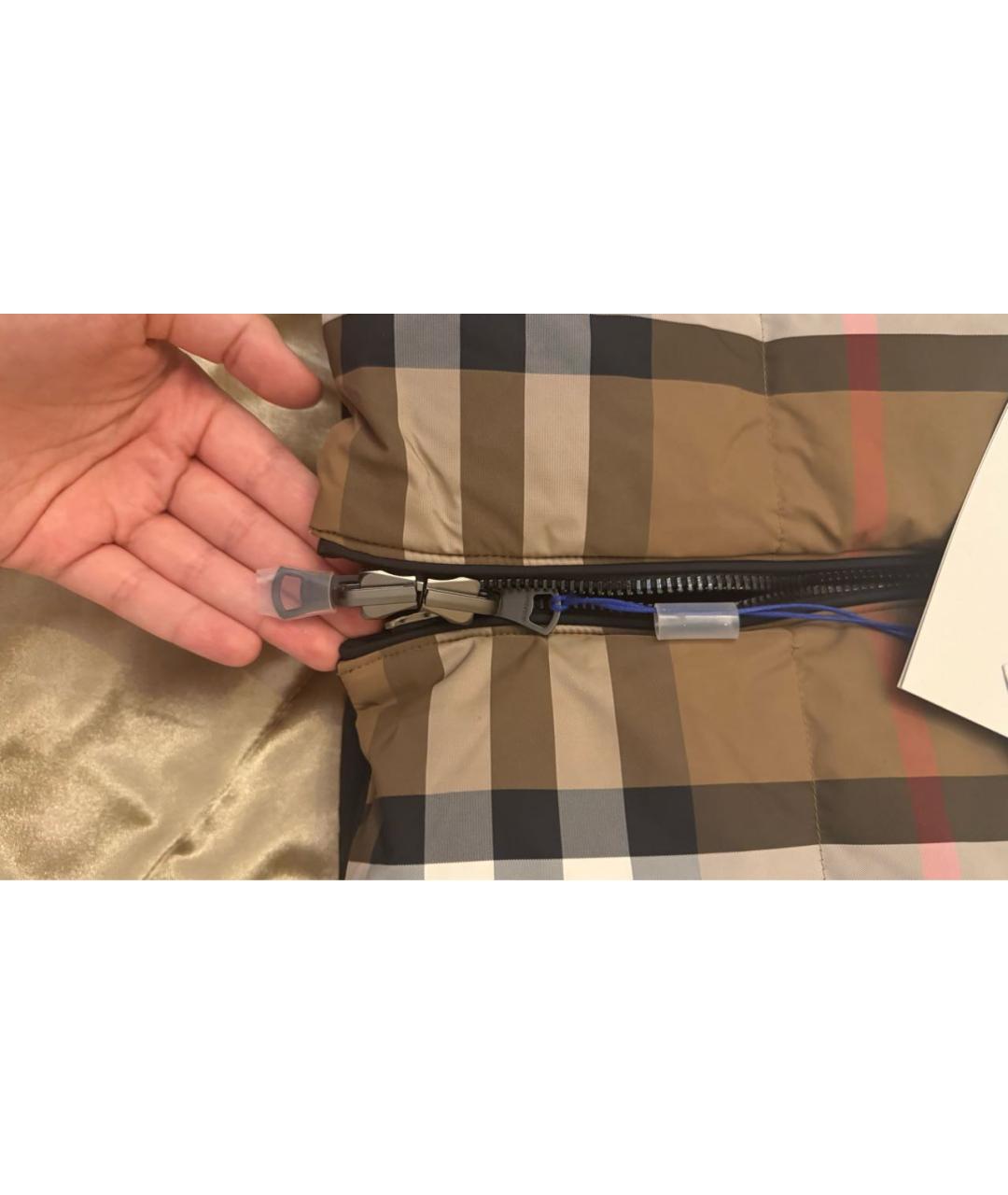 BURBERRY Коричневый жилет, фото 6