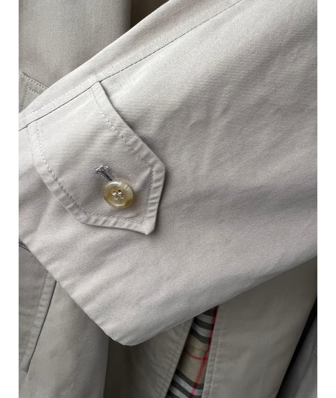 BURBERRY Бежевый тренч / плащ, фото 6