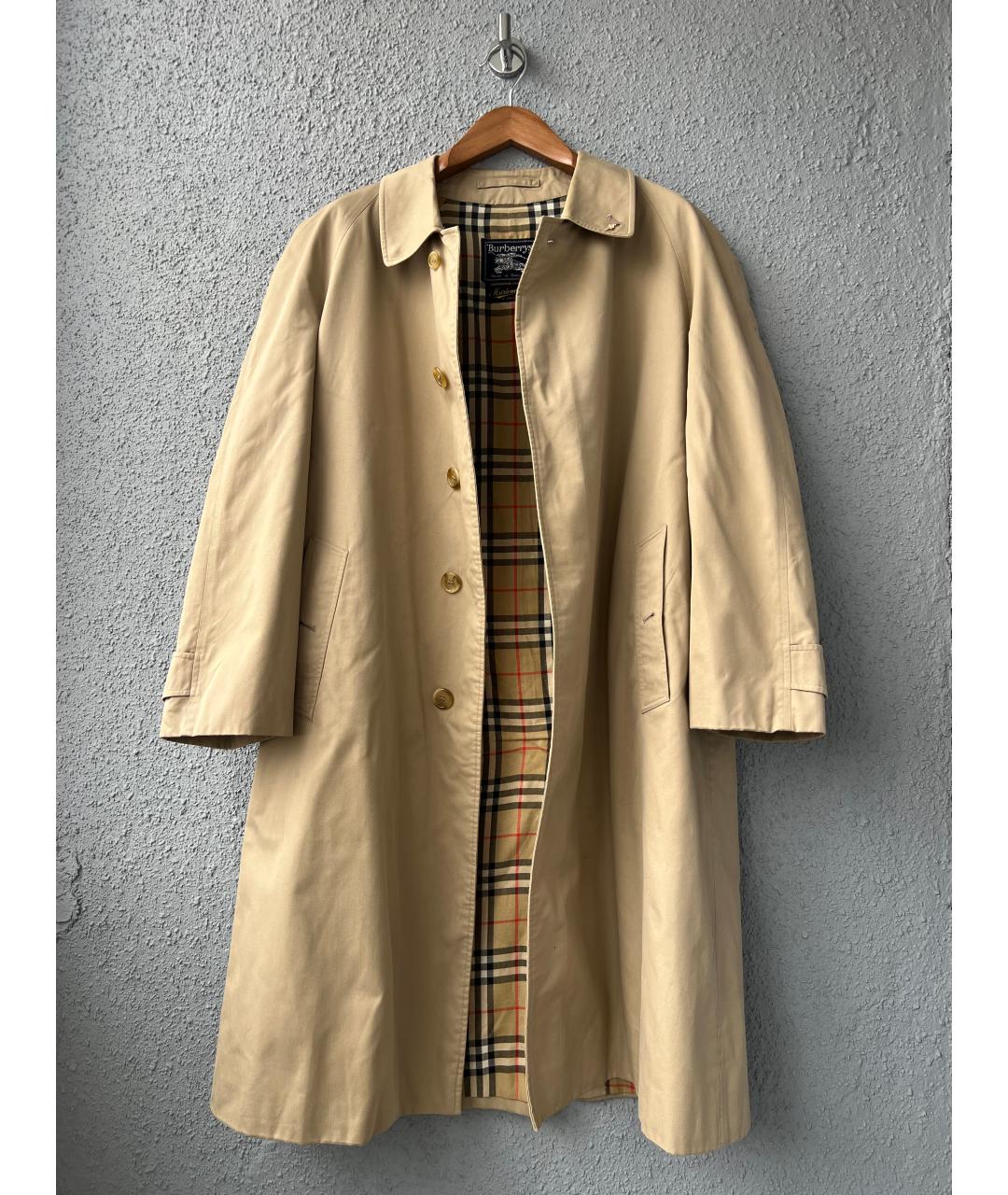 BURBERRY Бежевый тренч / плащ, фото 8