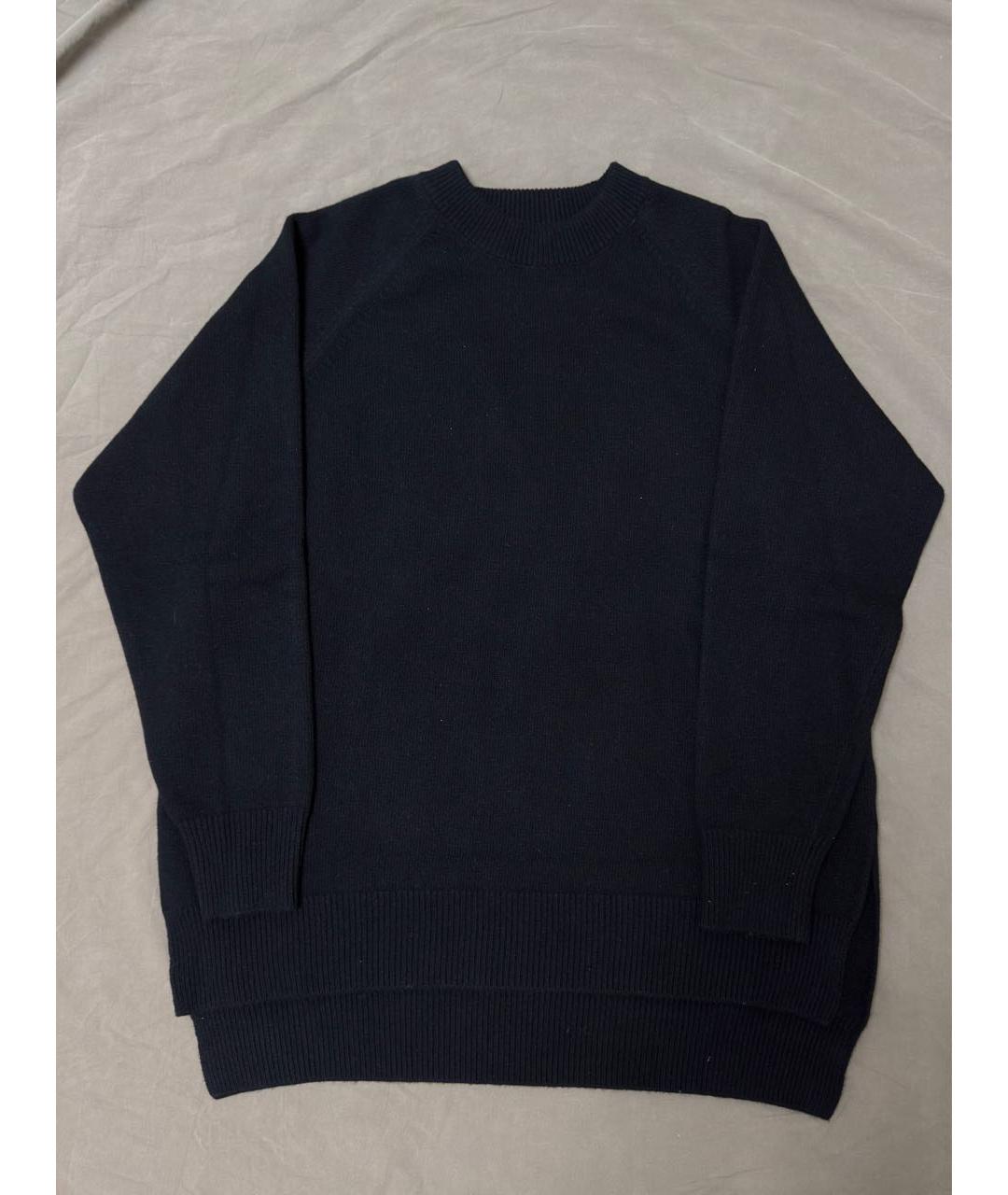 JIL SANDER Черный шерстяной джемпер / свитер, фото 5