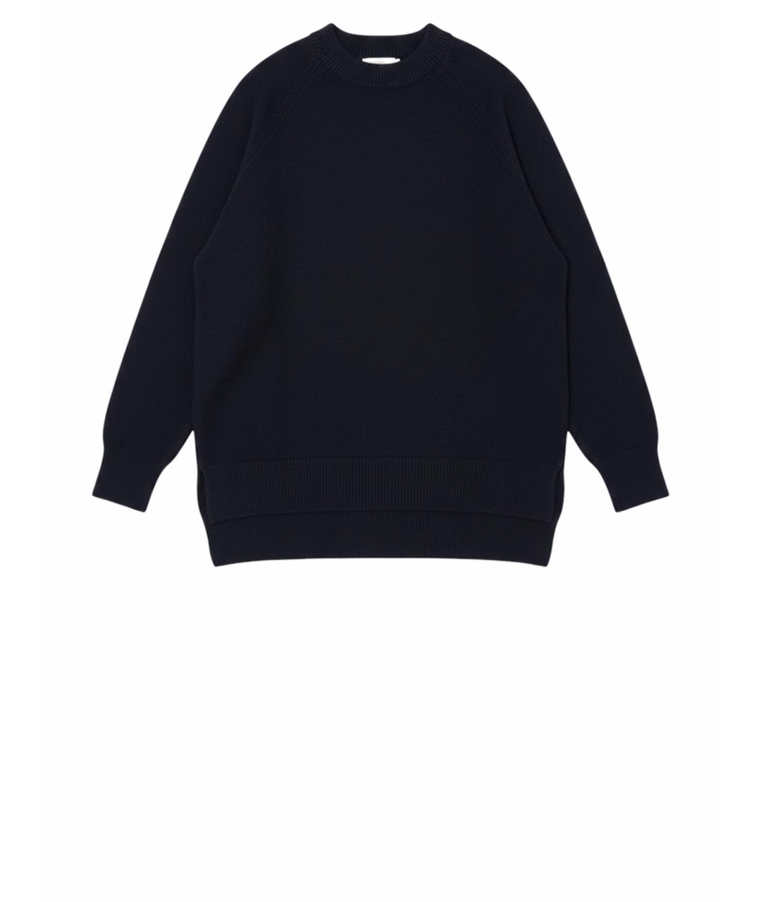 JIL SANDER Черный шерстяной джемпер / свитер, фото 1