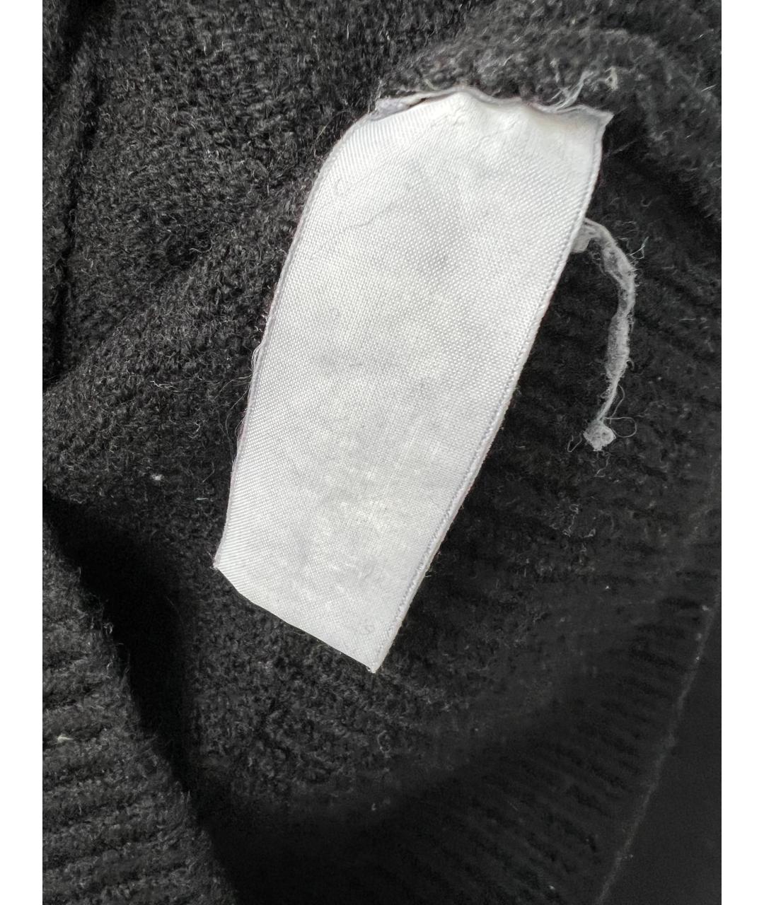 KENZO Черный шерстяной джемпер / свитер, фото 6