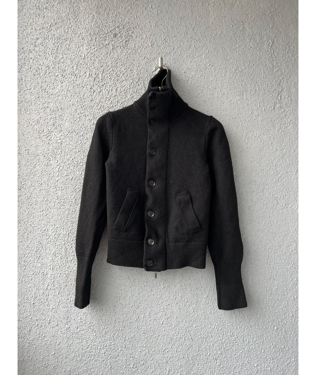 KENZO Черный шерстяной джемпер / свитер, фото 7