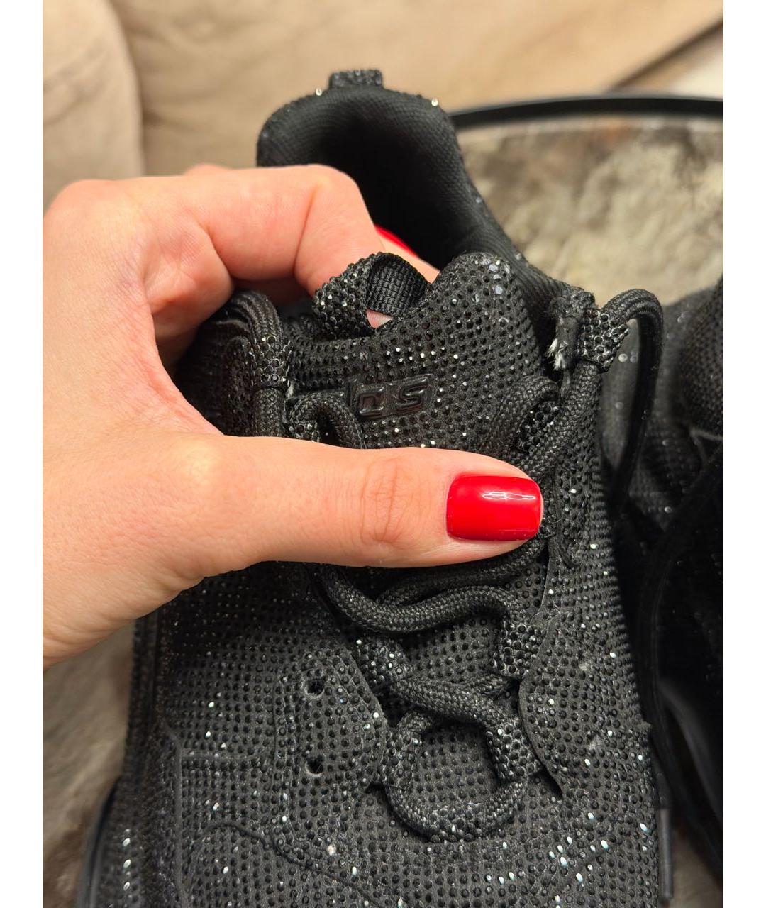 BALENCIAGA Черные кроссовки, фото 6