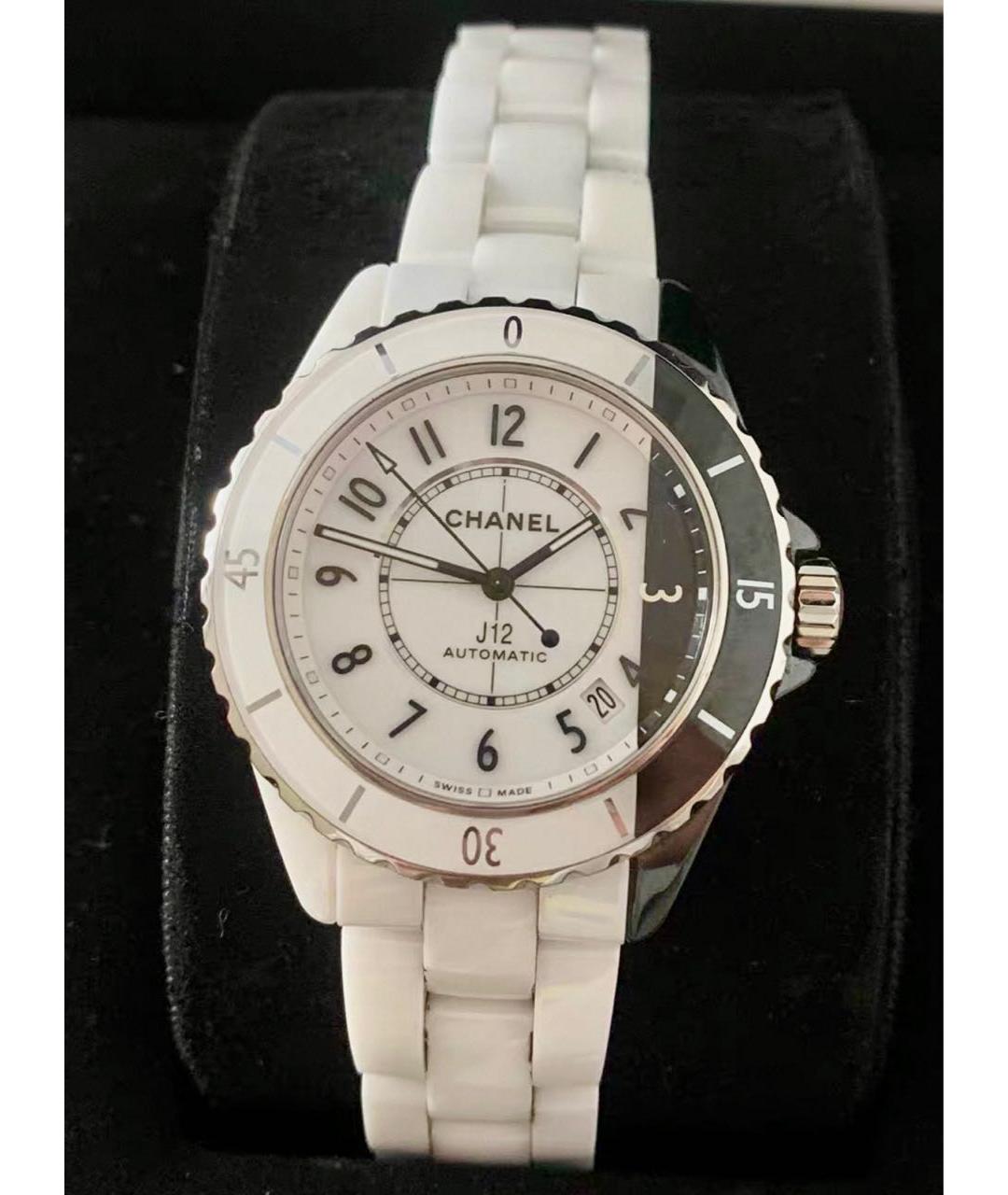 CHANEL Белые часы, фото 5