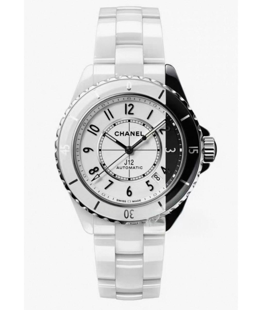 CHANEL Белые часы, фото 6