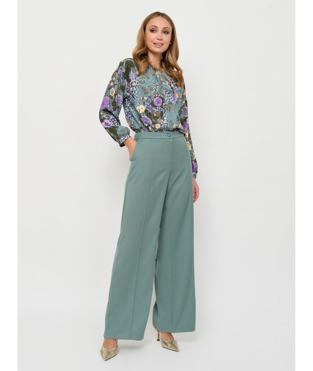 ESCADA Мульти вискозный костюм с брюками, фото 2