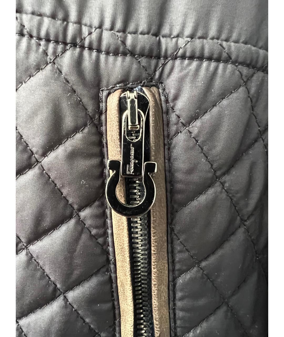 FERRAGAMO Темно-синяя куртка, фото 2