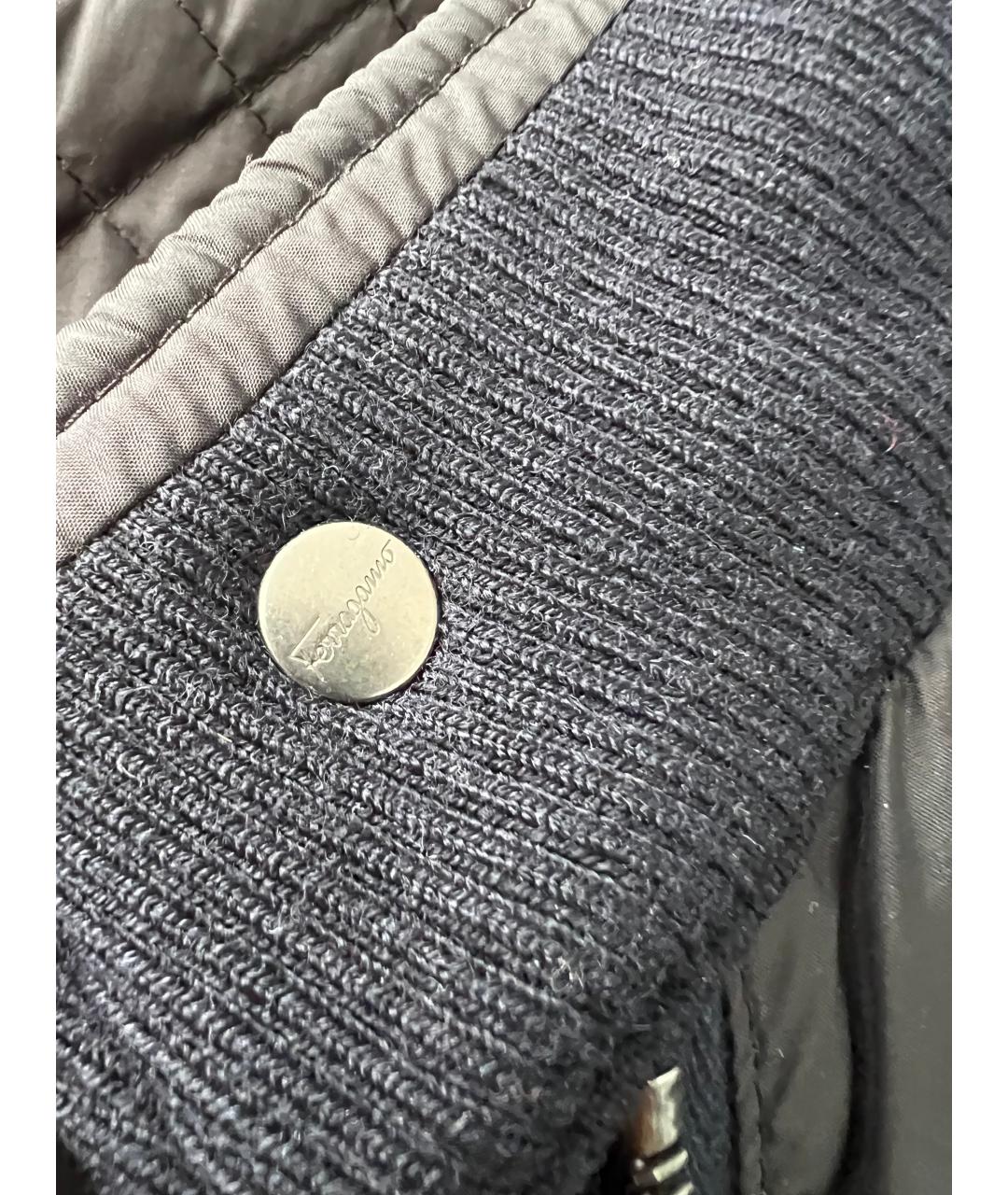 FERRAGAMO Темно-синяя куртка, фото 7