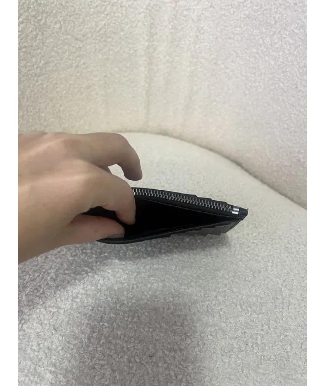 MICHAEL KORS Черный кардхолдер из искусственной кожи, фото 5