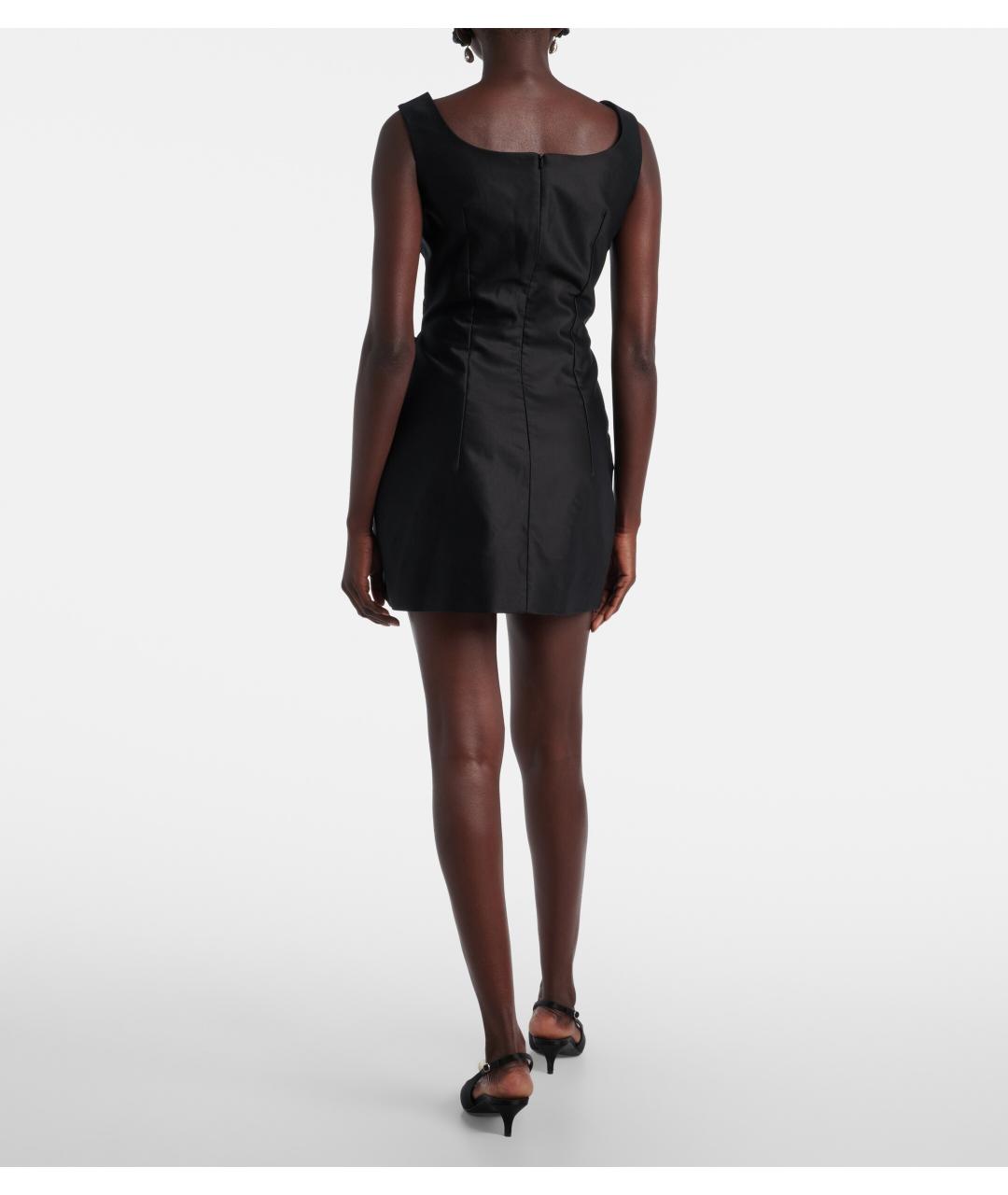 MAGDA BUTRYM Черное коктейльное платье, фото 4