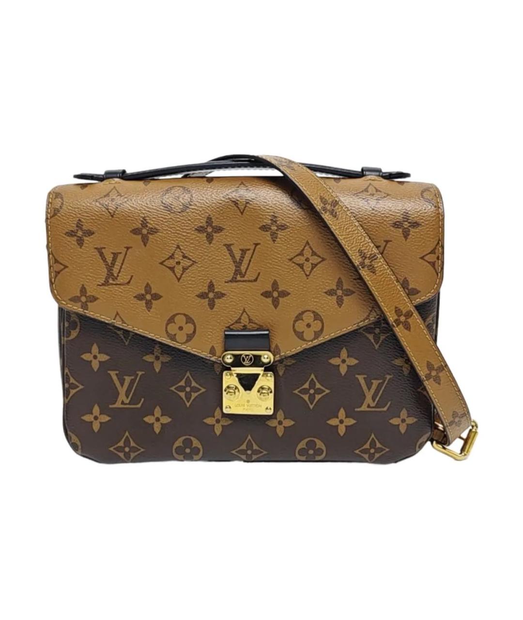 LOUIS VUITTON Коричневая сумка через плечо, фото 1