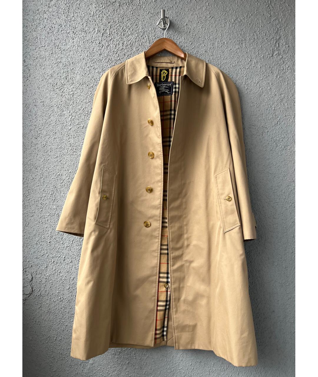 BURBERRY Бежевый тренч / плащ, фото 7
