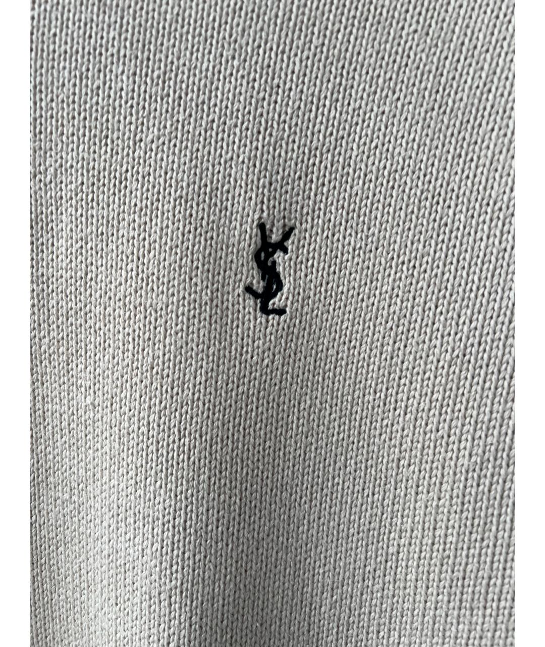 SAINT LAURENT Бежевый джемпер / свитер, фото 2