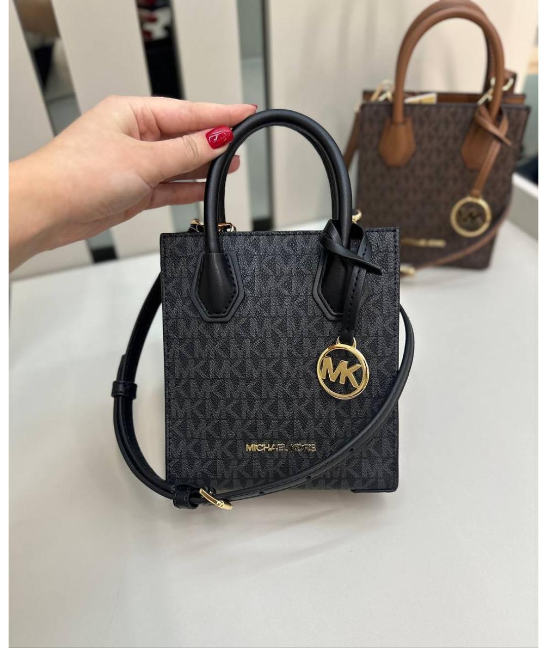 MICHAEL KORS Черная сумка через плечо, фото 2