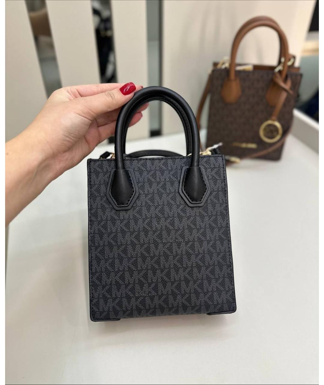 MICHAEL KORS Черная сумка через плечо, фото 6